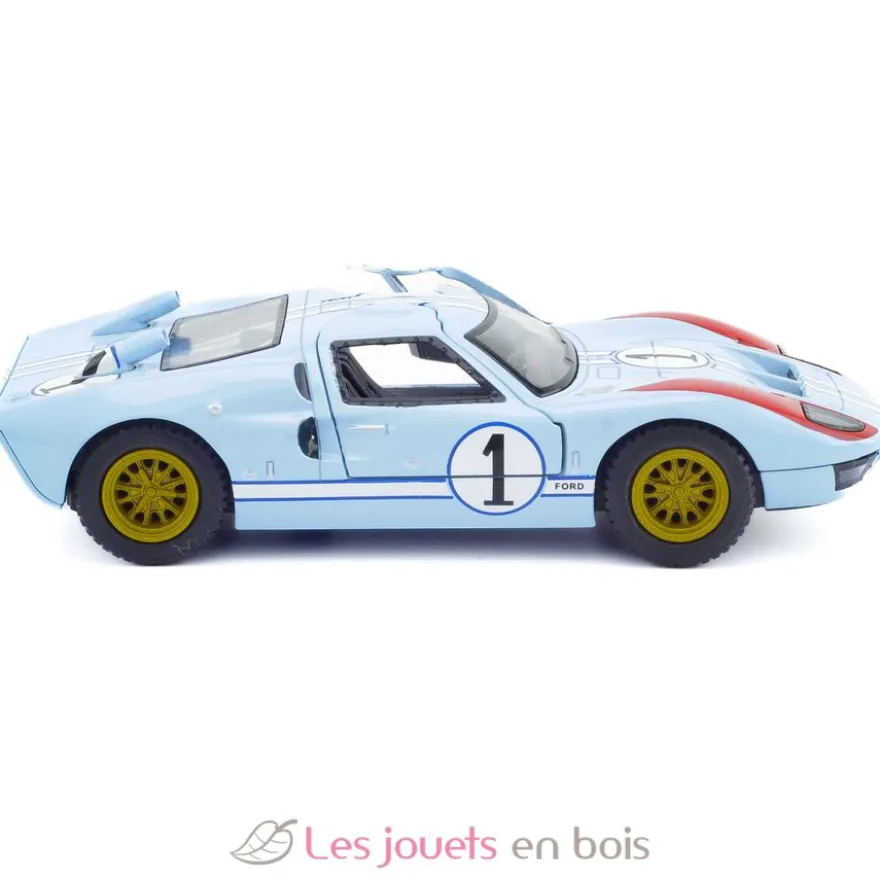 Voiture miniature Ford GT40 MKII bleue - Ulysse