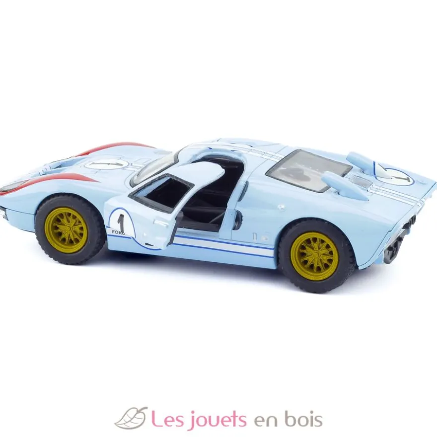 Voiture miniature Ford GT40 MKII bleue - Ulysse