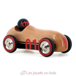 Voiture Old sport Compet’ bois naturel - Vilac
