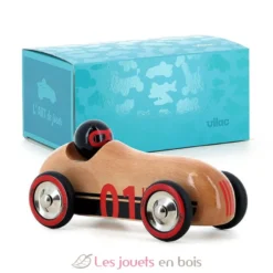 Voiture Old sport Compet’ bois naturel - Vilac