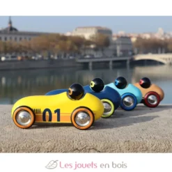 Voiture Old sport Compet’ jaune - Vilac