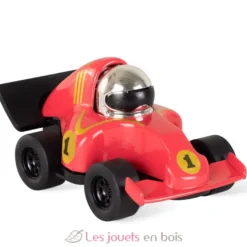 Voiture Presto Racers Flash rouge - Métal et plastique - Tiger Tribe