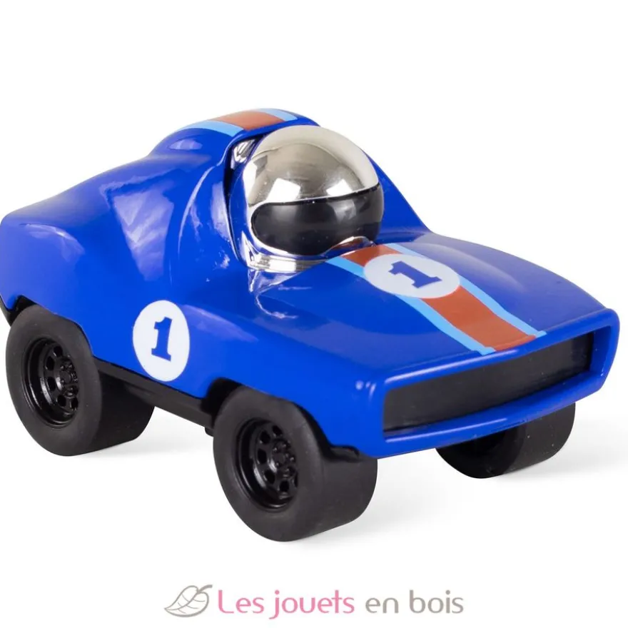 Voiture Presto Racers Jet bleu - Métal et plastique - Tiger Tribe