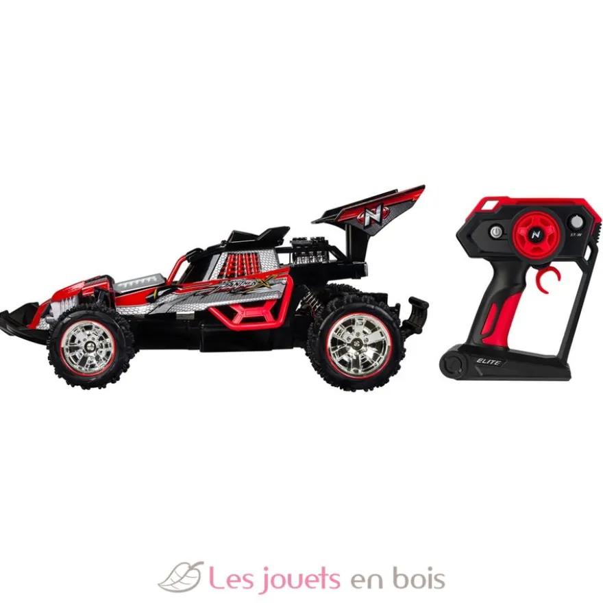 Voiture radiocommandée Turbo panther X2 rouge