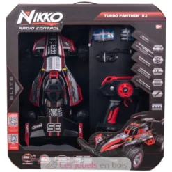 Voiture radiocommandée Turbo panther X2 rouge