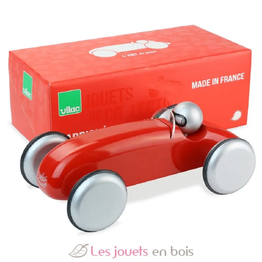 Voiture Speedster rouge 30 cm - Vilac