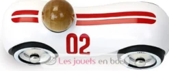 Voiture Streamline vintage blanche - Vilac