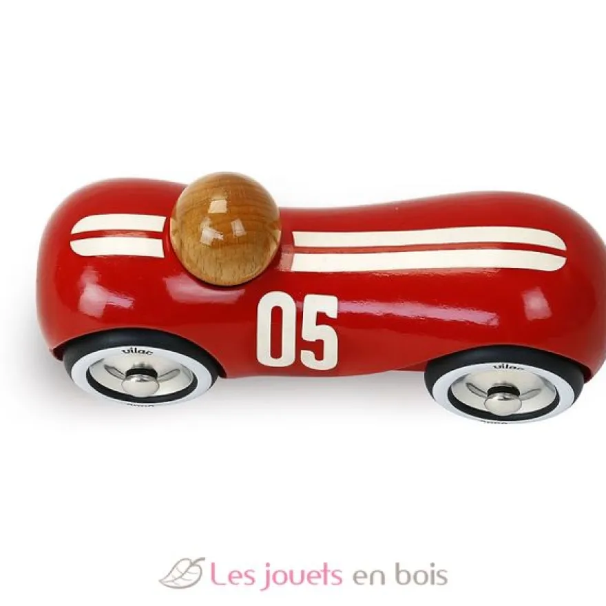 Voiture Streamline vintage rouge - Vilac