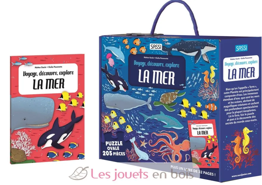 Voyage, découvre, explore - La Mer - Sassi Junior