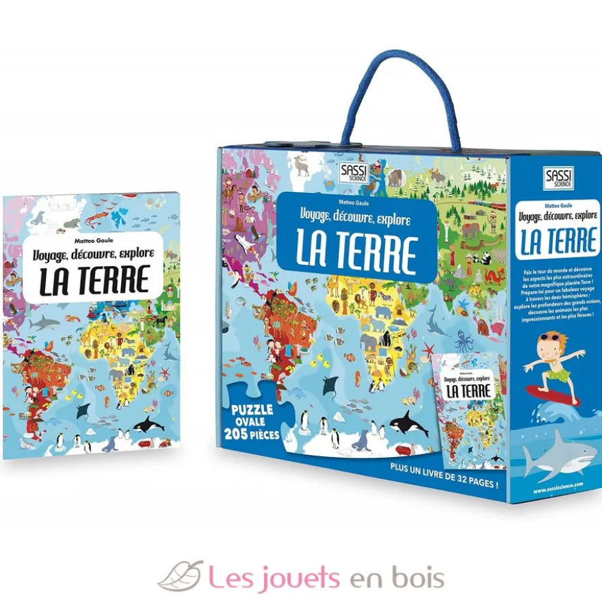 Voyage, découvre, explore - La Terre - Sassi Junior