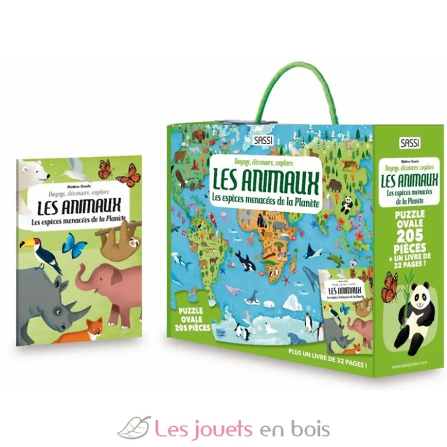 Voyage, découvre, explore - Les animaux - Sassi Junior