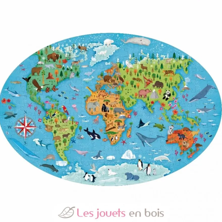 Voyage, découvre, explore - Les animaux - Sassi Junior