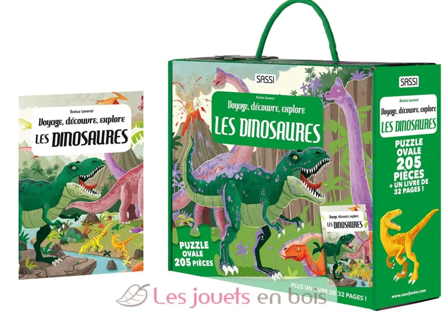 Voyage, découvre, explore - Les dinosaures - Sassi Junior