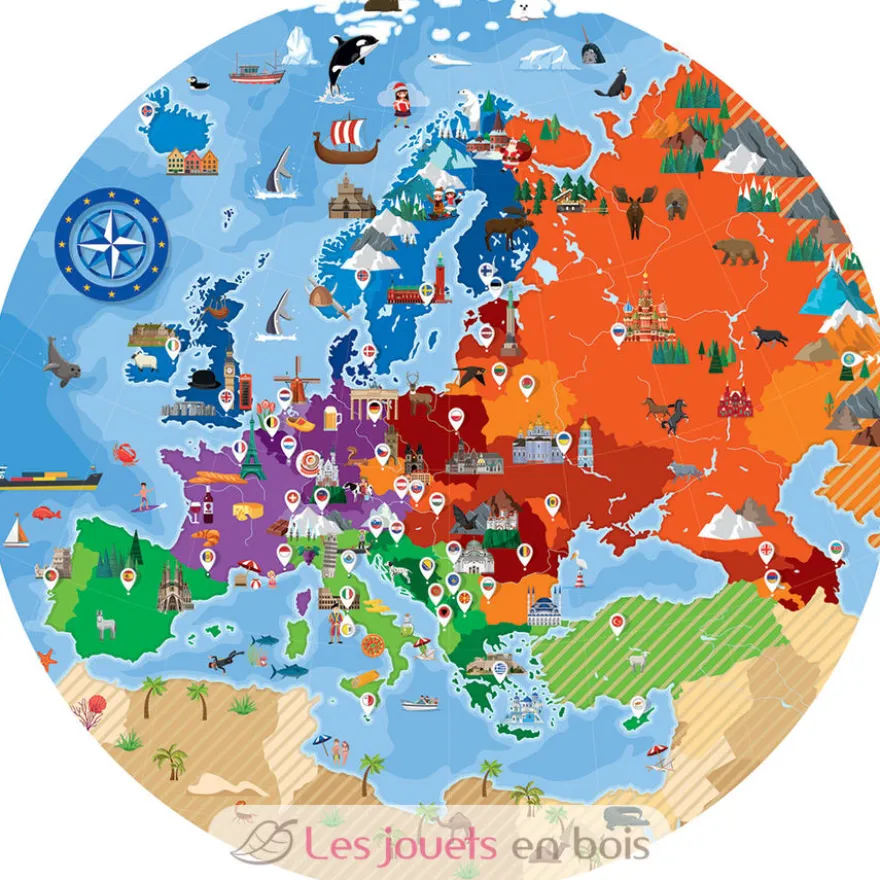 Voyage, découvre, explore - L'Europe - Sassi Junior
