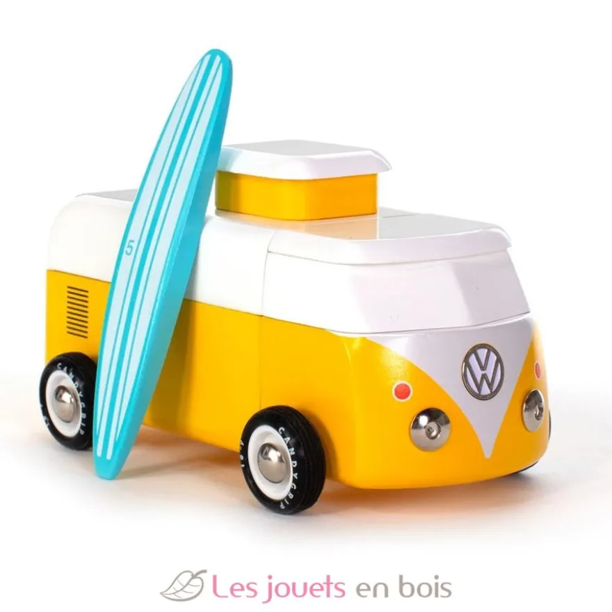 VW Beach Bus sunset jaune - Candylab