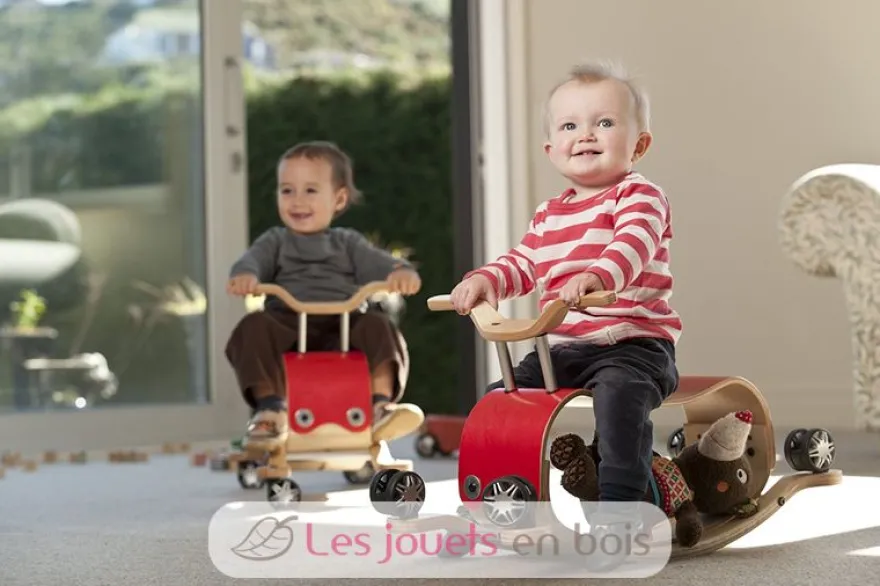 Wishbone Flip 3 en 1 - Rouge - Wishbone Design Studio