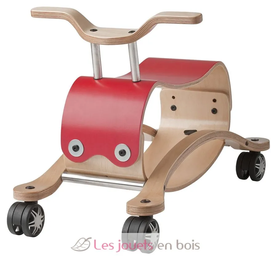 Wishbone Flip 3 en 1 - Rouge - Wishbone Design Studio