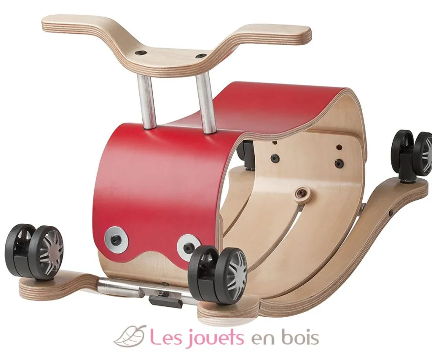 Wishbone Flip 3 en 1 - Rouge - Wishbone Design Studio