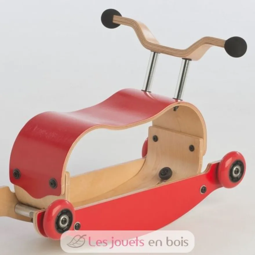 Wishbone Mini Flip 3 en 1 - Rouge - Wishbone Design Studio
