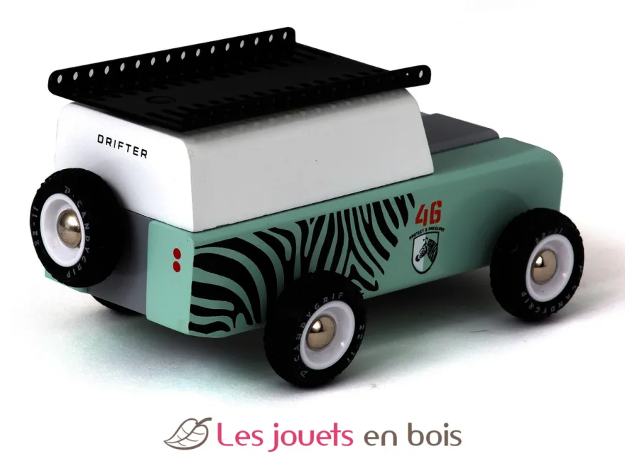 4x4 Drifter Zebra - Candylab Toys