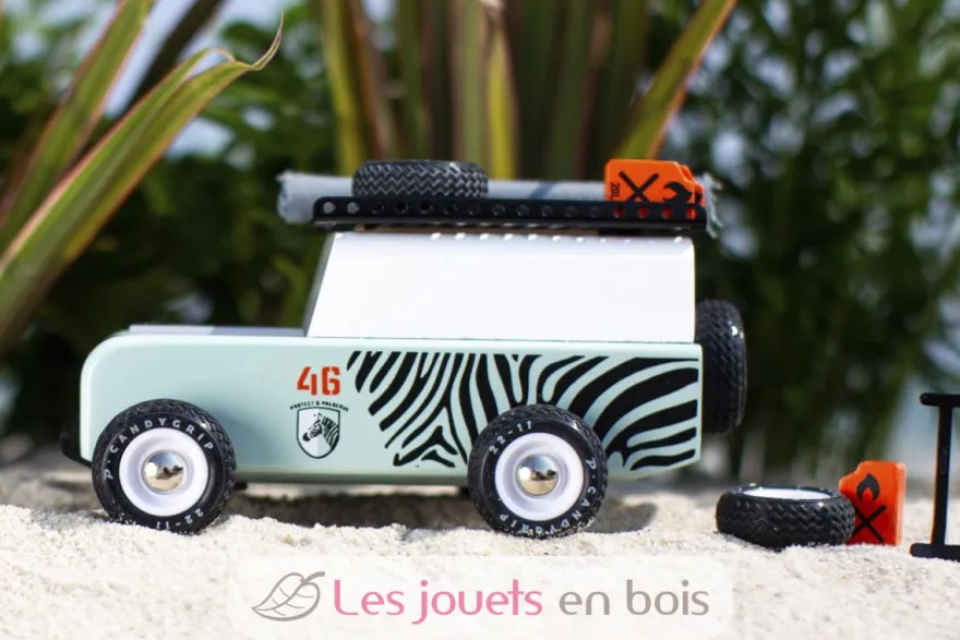 4x4 Drifter Zebra - Candylab Toys