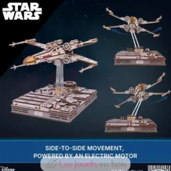 X-Wing de Luke Skywalker - Puzzle 3D mécanique en bois - Ugears