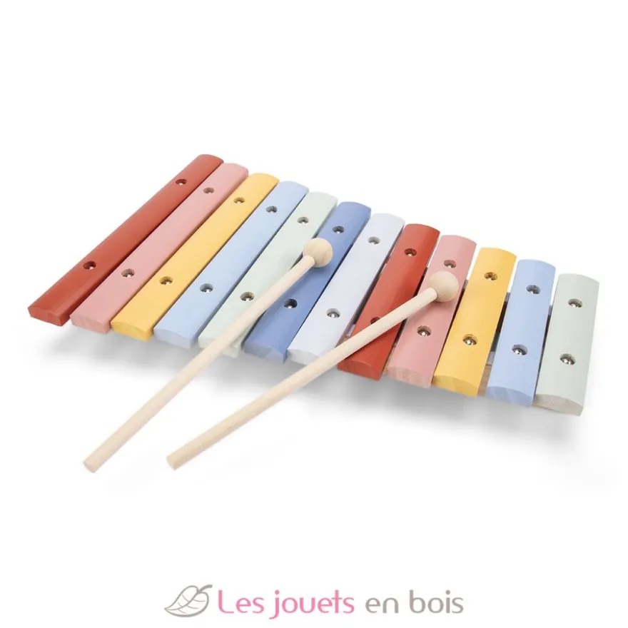 Xylophone en bois 12 tons - New Classic Toys