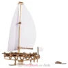 Yacht beauté de l'océan - Puzzle 3D mécanique en bois - Ugears